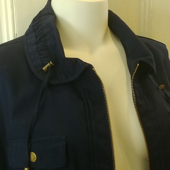 Allison Daley Navy Blue Spring Jacket - Picture 4 of 12